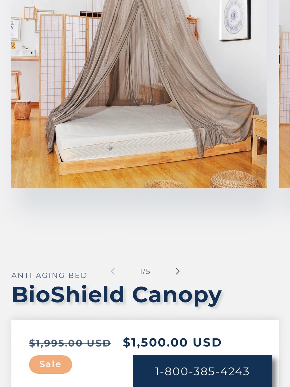 BioShield EMF Canopy - Picture 5 of 6